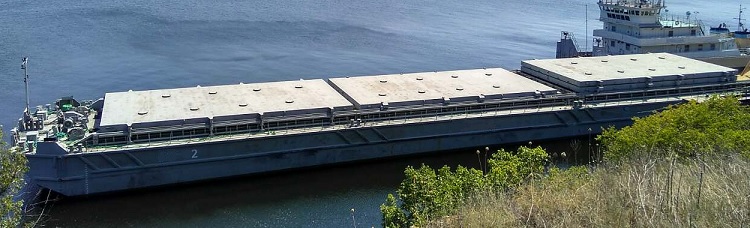 Cargo barges 5500 Tons